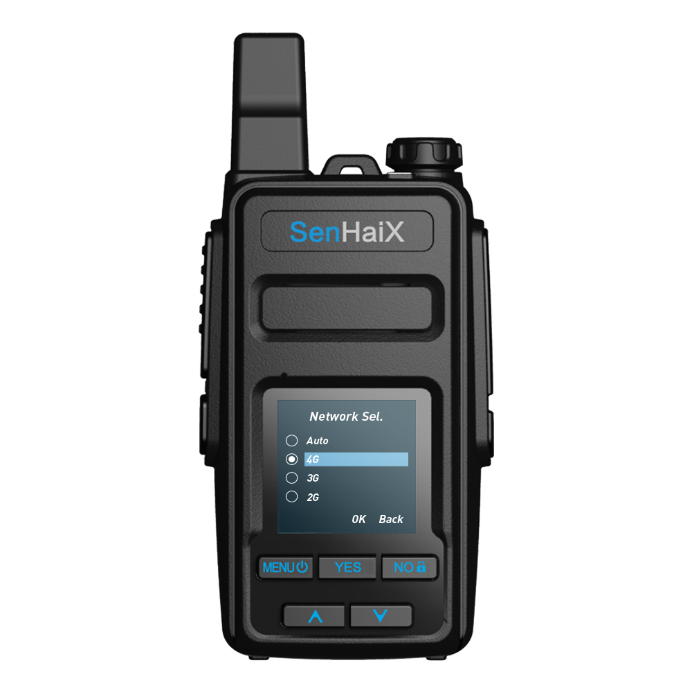 4G-PoC-Funkgerät mit GPS-Ortung
