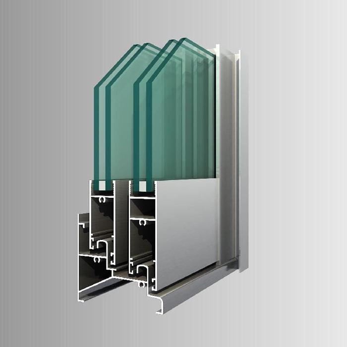 Aluminium-Fensterstrukturprofile
