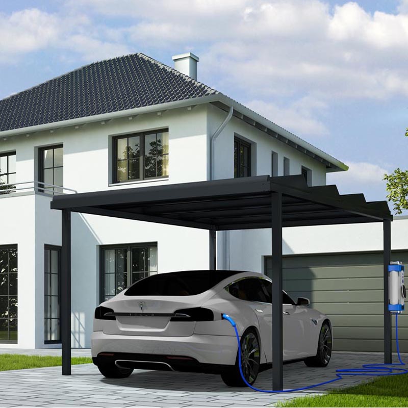 Solar-Carport-PV-Montagesystem für Wohngebäude
