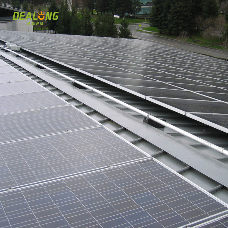 Solarpanel-Dachhalterungen für Blechdach