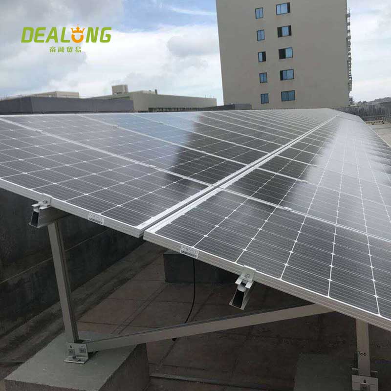 Solarpanel-Dachhalterungen für Ballast-Neigungslösung