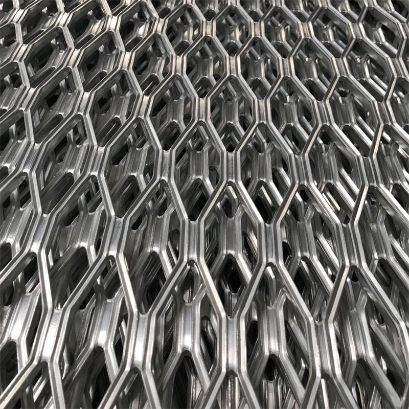 Architektonisches Pulverbeschichtungs-Aluminium-Streckmetallgewebe
