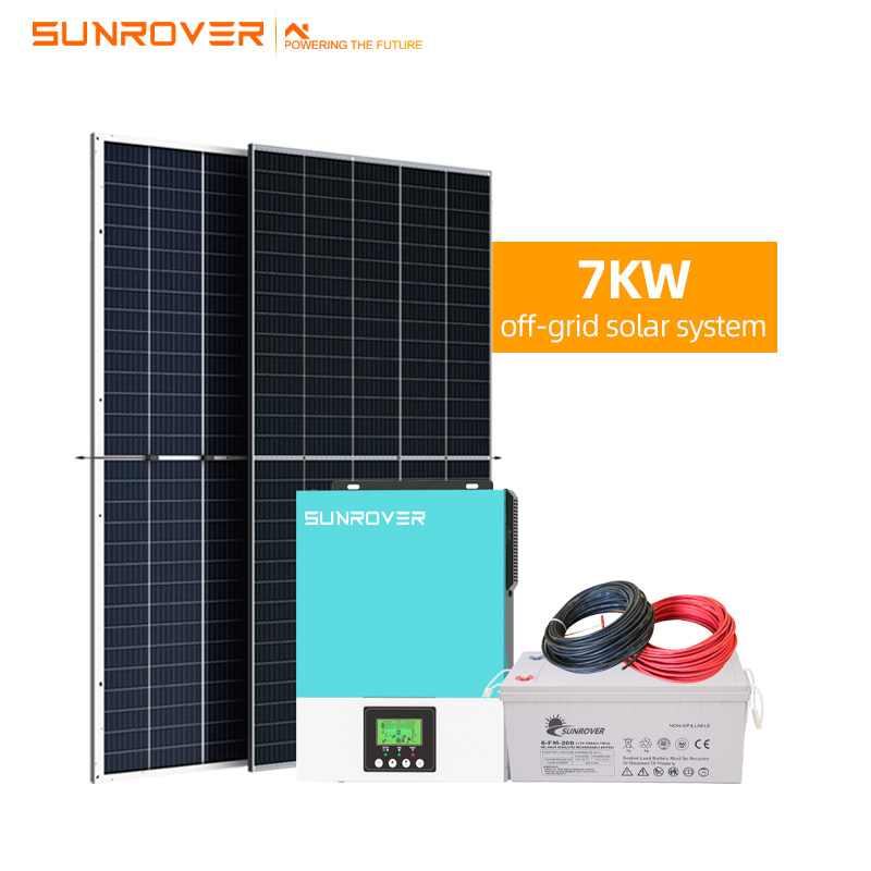 Komplett Komplettes 7KW Solarpanel Off Grid System Komplett
