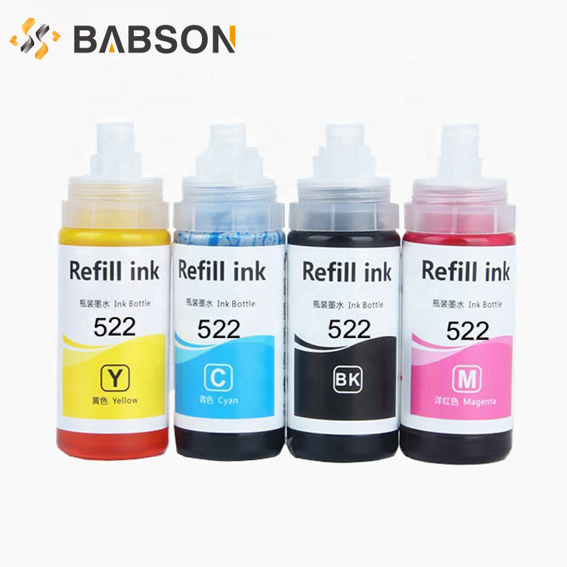 Tintenflaschen T552 555 013 014 für Epson Eco-Tankdrucker ET 8500 8550