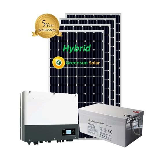 Hybride Solarenergiespeichersysteme 3kw 4kw 5kw 6kw für Solar Home System
