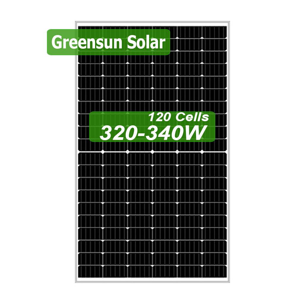 5BB Half Cut 120 Zellen Mono-Solarmodul 320 W 325 W 330 W 335 W 340 W PV-Module