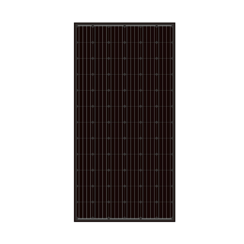 Vollschwarz 72 Zellen Mono 360 W 380 W 400 W Große Solarmodule 36 V PERC-Module

