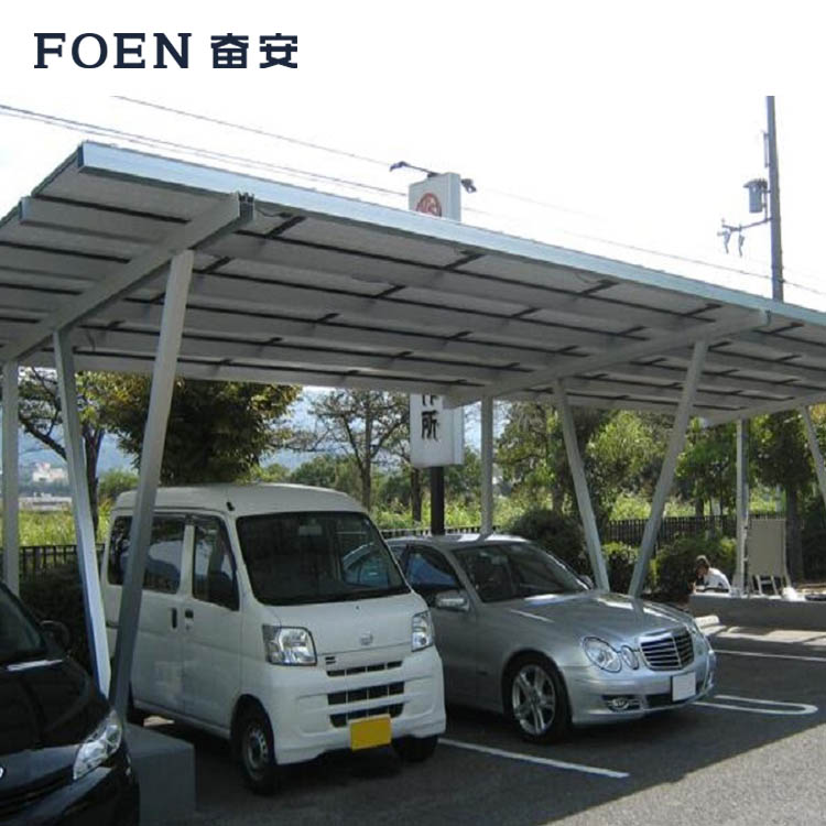 Solar-Carport-Montagestruktur
