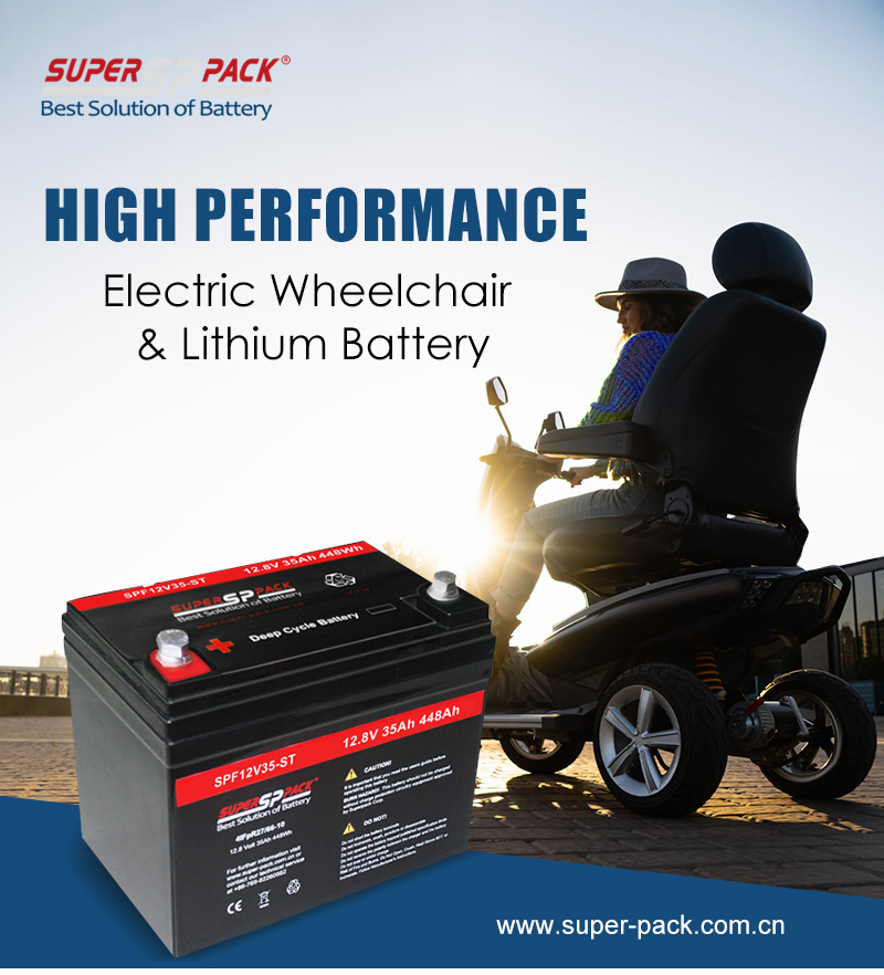 Superpack Lithium 12V35Ah Elektromobil-Akku