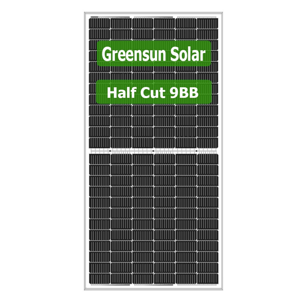 9BB halb geschnittene Solarmodule 420 W 430 W 440 W 450 W Solarmodule 144 Zellen monokristallin
