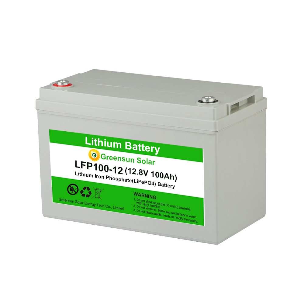 LiFePO4 Lithium-Ionen-Akkupack 12 V 100 Ah Deep Cycle zu verkaufen
