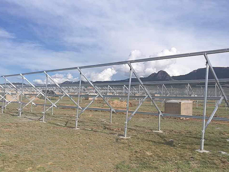Solar-Bodensystem aus Aluminium
