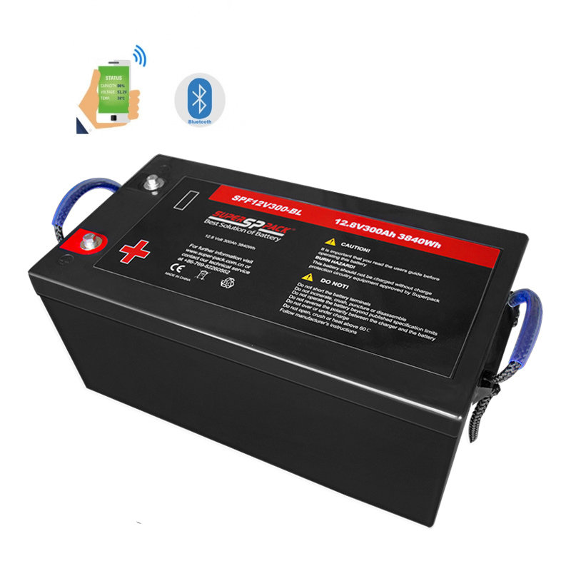 Batterien für Freizeitfahrzeuge, 12V300Ah LiFePO4-Batterie Bluetooth-Version für Wohnmobile
