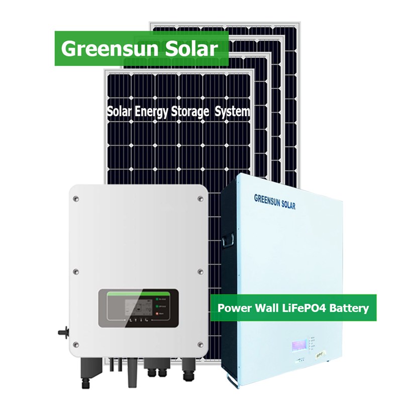 5KW 6KW 8KW 10KW 12KW 15KW Power Solar Energy System mit Batteriespeicher-Sonnenkollektorsystemen
