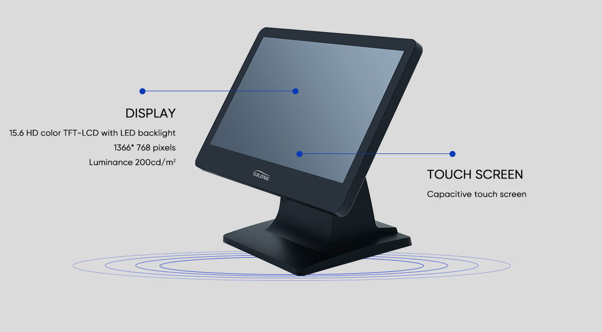 Touchscreen-Monitor für den Einzelhandel