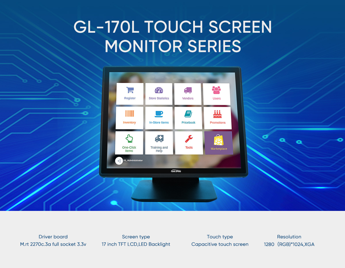 Touchscreen-Monitor für den Desktop