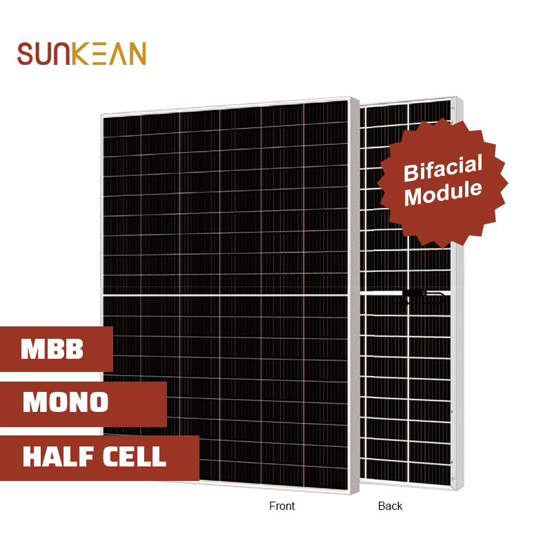 210 mm Zellengröße 545 W Bifacial-Modul 108 Zellen Mono-Solarpanel
