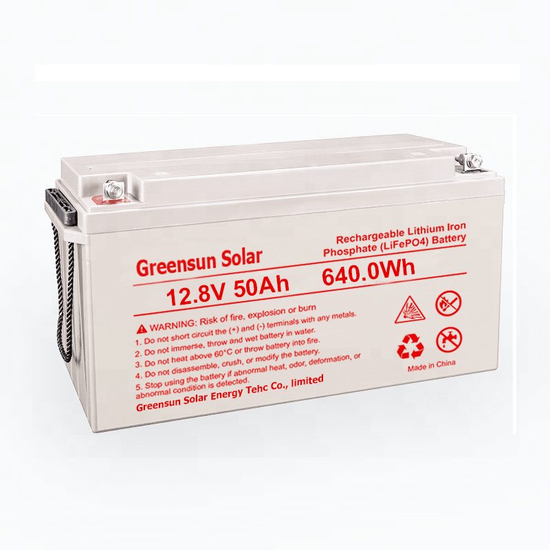 12V 50Ah Lithium-Eisen-Batterie