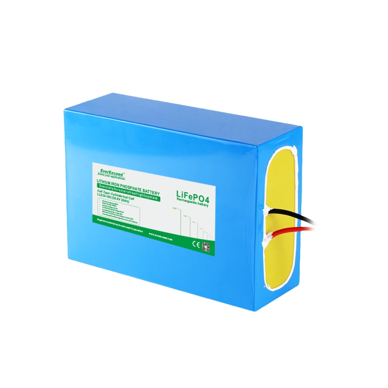 UL-Zulassung 12V 30Ah LiFePO4-Batterien für Solarstraßenlaterne
