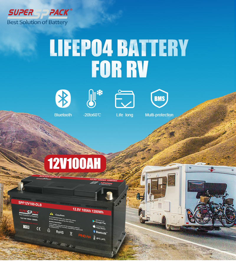 Superpack 12-Volt-Lithium-Wohnmobilbatterie