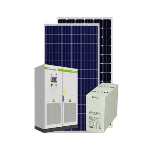 100KW 150KW 200KW 500KW Microgrid-Solarsystem für abgelegene Gebiete oder Inseln
