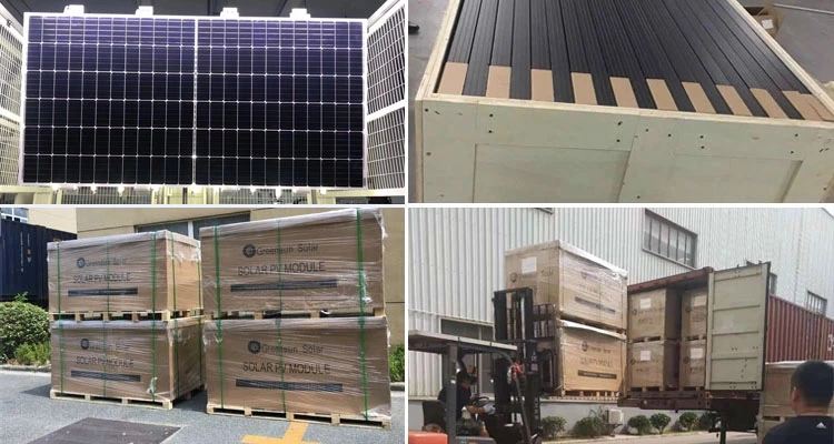 Halbzellen-Solarpanel-Paket