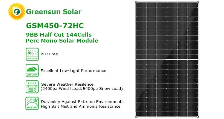 450 W Solarpanel