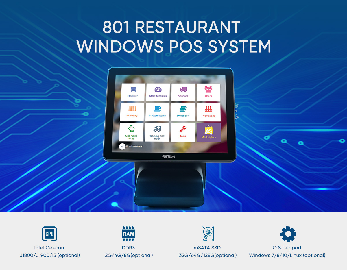 Restaurantfenster pos