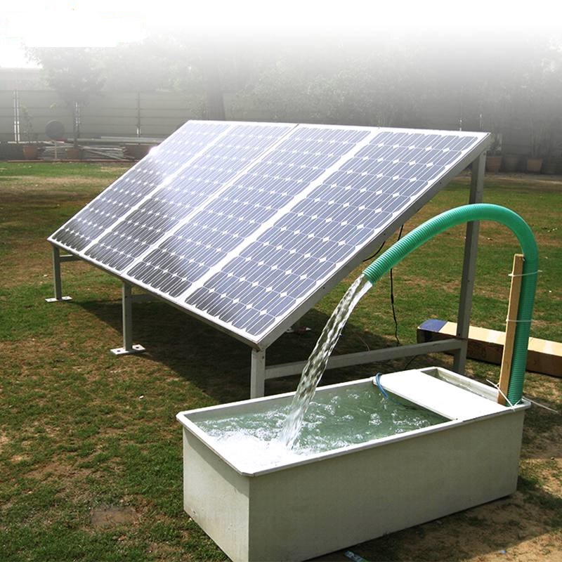 Solarbetriebene Tiefbrunnenwasserpumpe für zu Hause