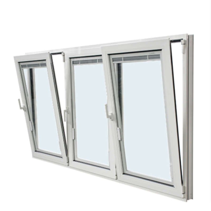 Pvc-Fensterrahmen zum Kippen und Drehen Gebrauchtes Windows-PVC
