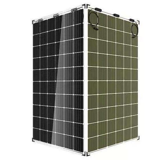 Mono 60 Zellen Photovoltaik 310 W 320 W 330 W Bifaziale PERC Doppel-Solarmodule zum Verkauf
