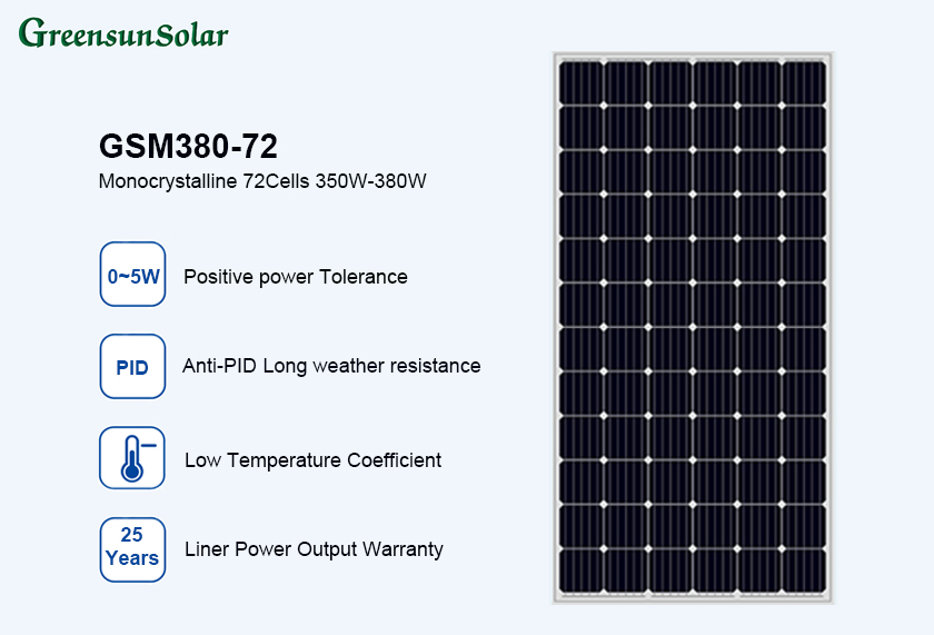 350 W Solarpanel