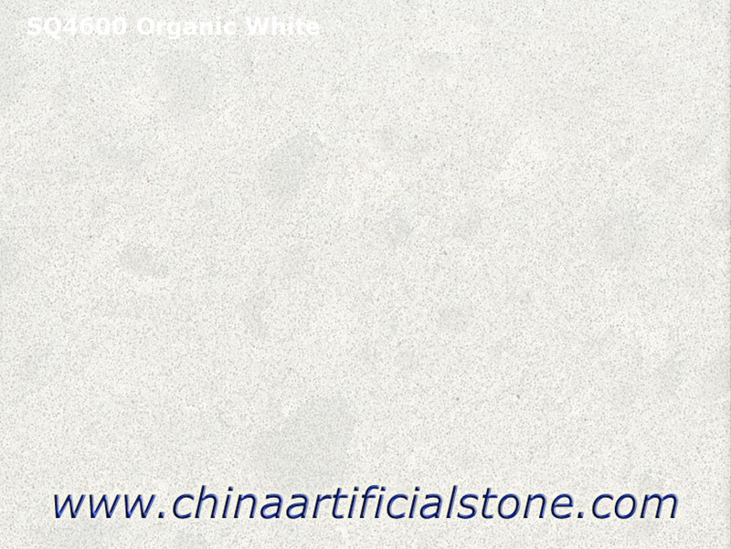 Organische weiße Quarzsteinplatten
