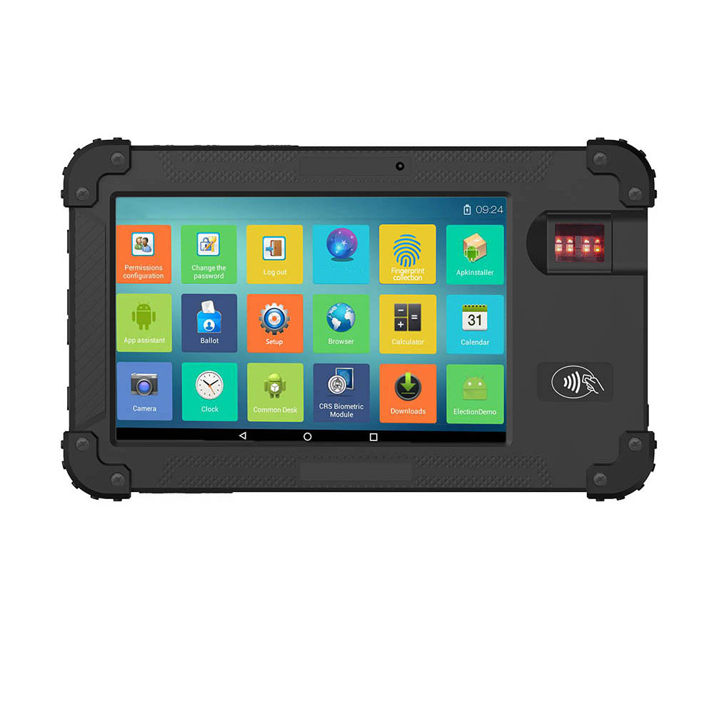 4G FBI-zertifizierter Suprema Rugged Android IRIS Fingerabdruck-Tablet-PDA für behördliche Authentifizierung
