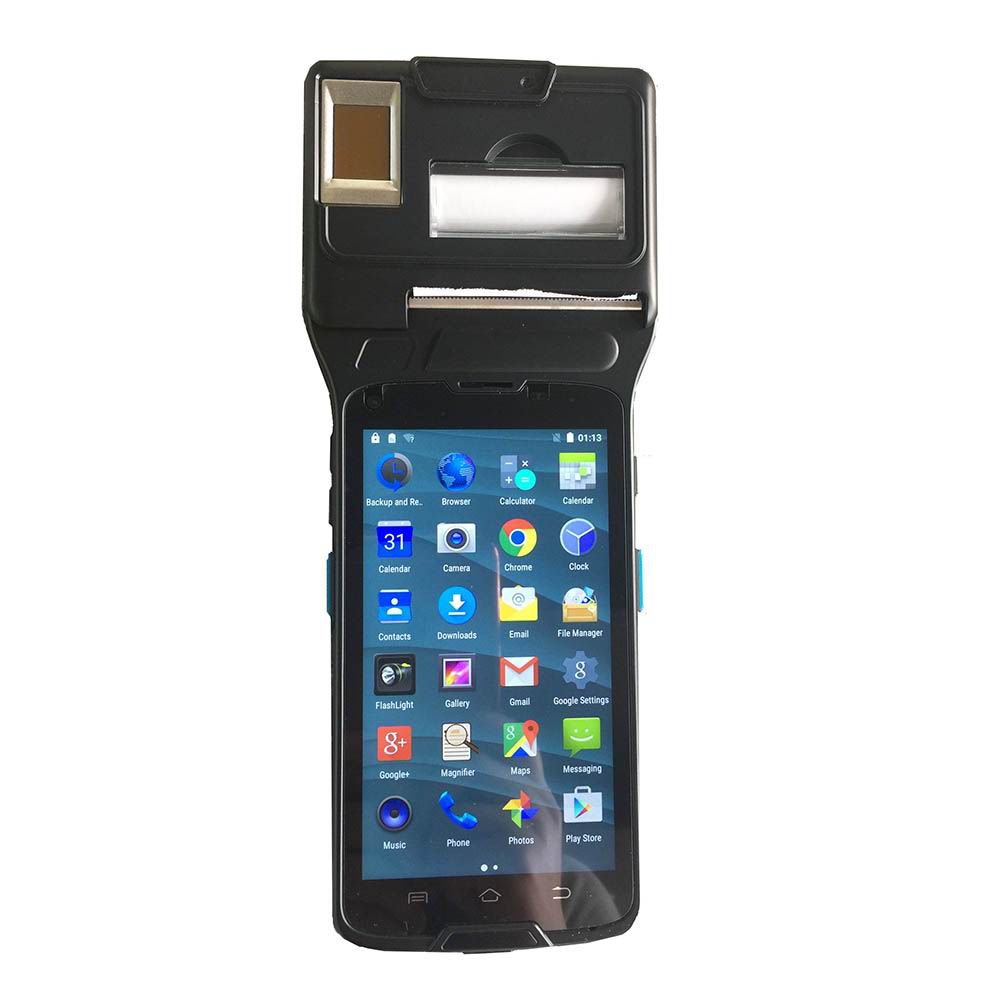 FBI-zertifiziertes 4G-Fingerabdruck-Smartphone mit Thermodrucker
