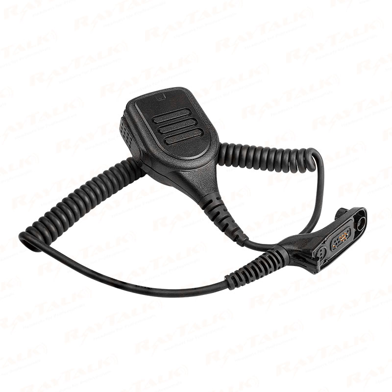 RSM-300P Zwei-Wege-Kommunikationslautsprechermikrofon Remote-Handheld-Schulterlautsprechermikrofon

