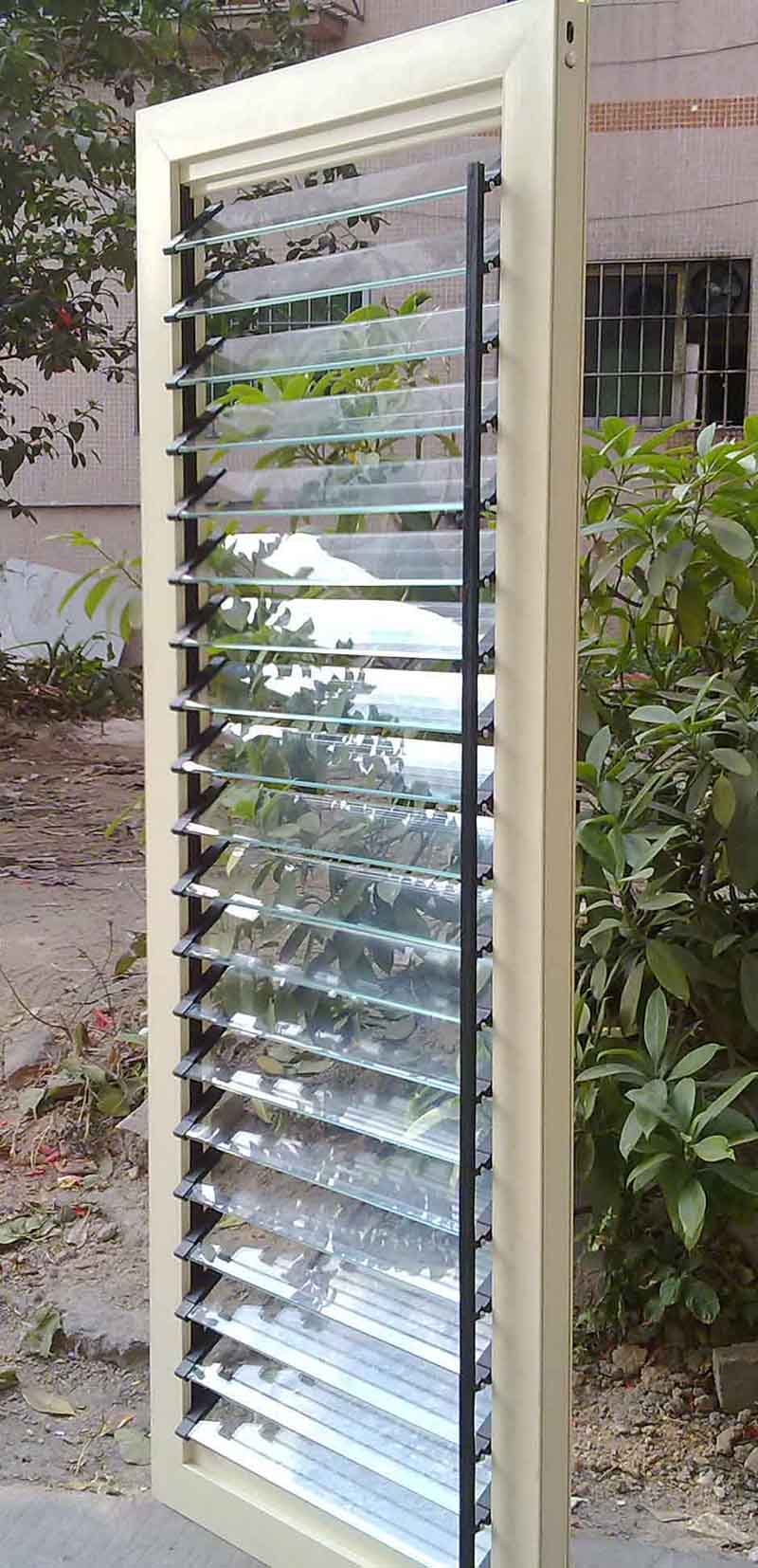 Aluminium-Sonnenschutz für den Außenbereich, Upvc-Verschluss
