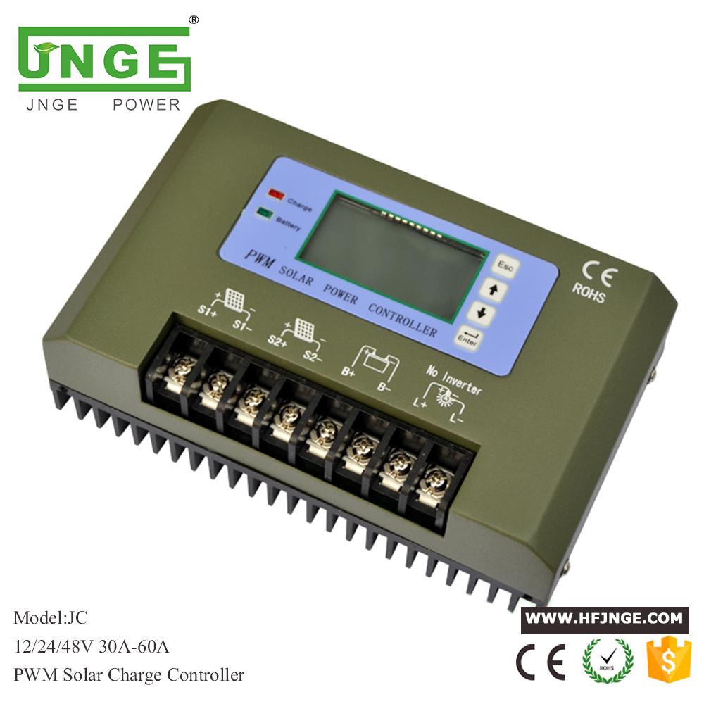 JC-S PWM Solarladeregler 30A/40A/50A/60A mit LCD-Display
