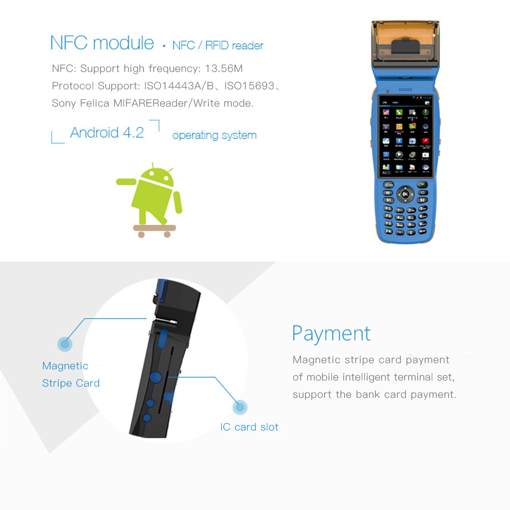 3G-Handheld-NFC-Android-Geräte
