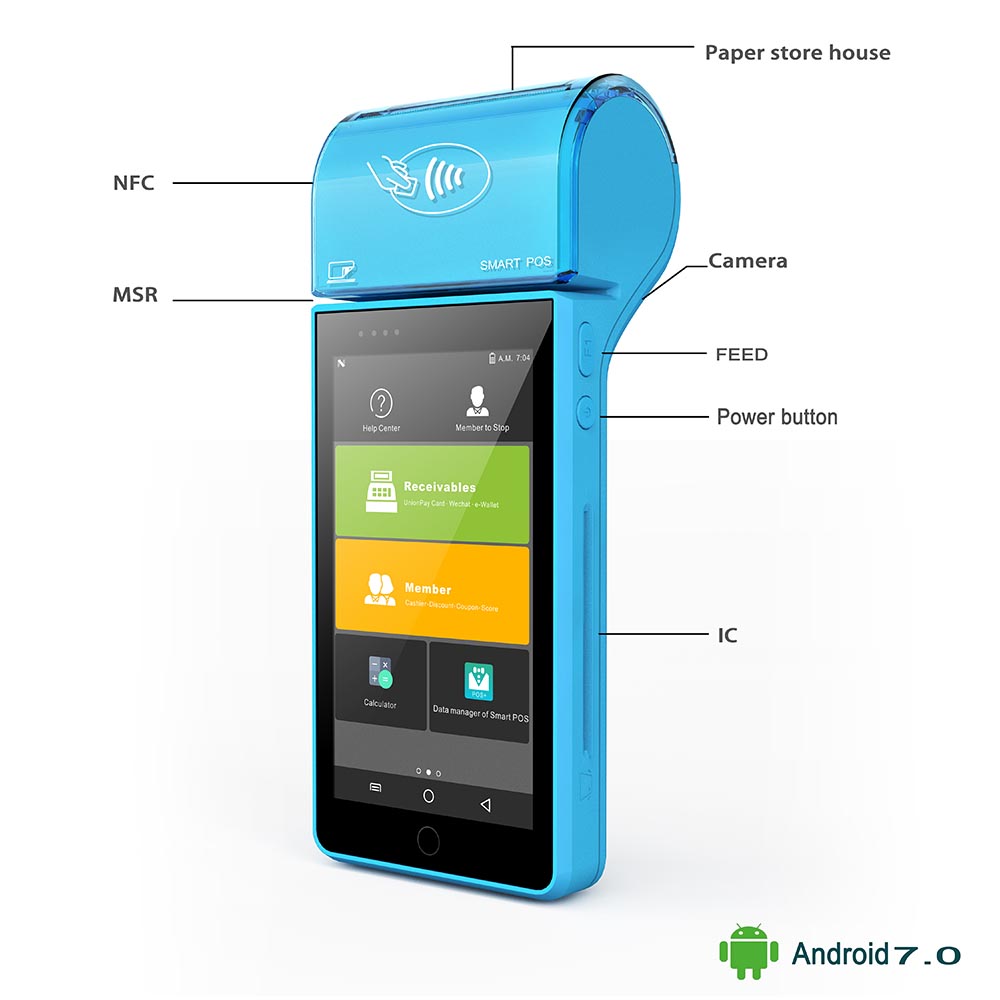 Neueste 4G Android POS