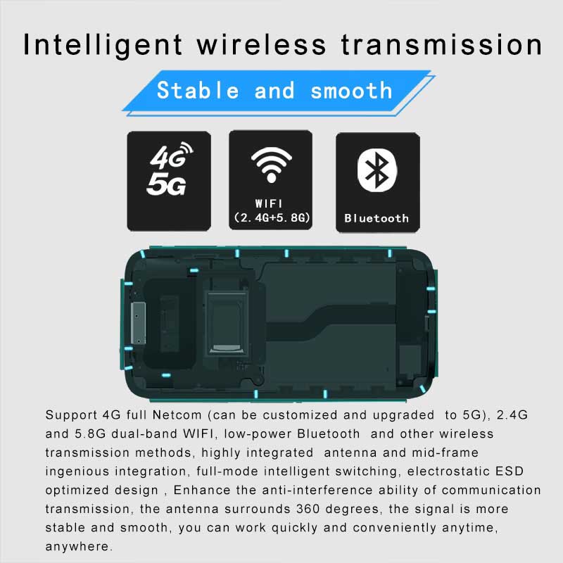 4G Robuster biometrischer PDA