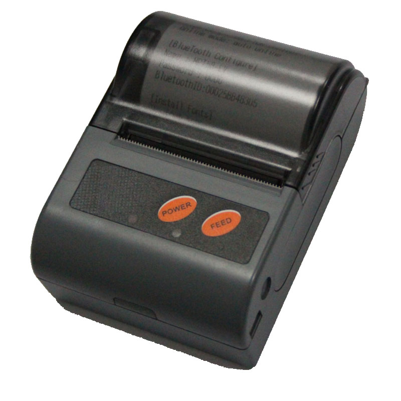 2-Zoll-Mini-Android-Bluetooth-Thermodrucker, kompatibel mit Bluetooth und USB
