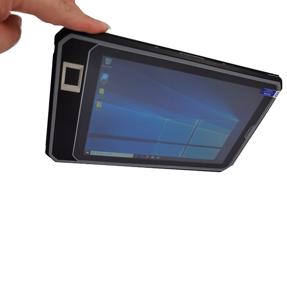 10 Zoll IP68 robuster 4G Windows Intel Education Tablet PC mit biometrischem Fingerabdruck
