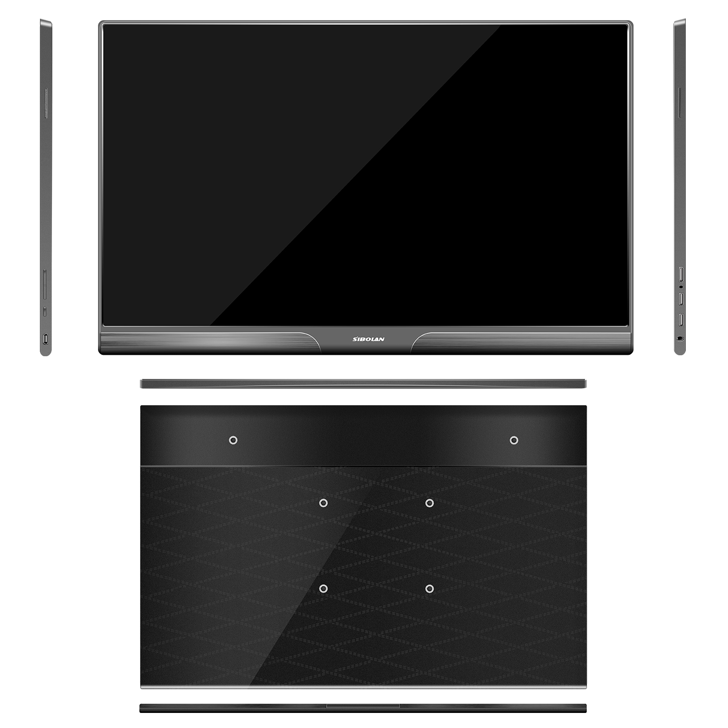 15,6 Zoll 1080p Touchscreen Typ C Laptop Ps4 USB Tragbarer Monitor
