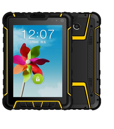 Robustes 7-Zoll-FBI-RFID-Tablet mit biometrischem Fingerabdruck für den Außenbereich
