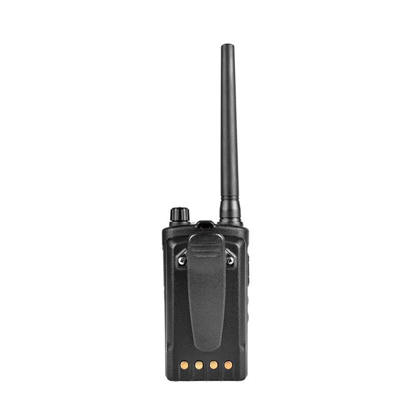 Tragbares Handheld-Walkie-Talkie mit 5 W UHF-Dual-Display
