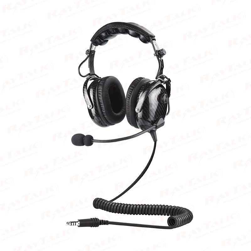 PH-400AH Helicopter Military Aviation Pilot Headset mit Noise Cancelling-Mikrofon
