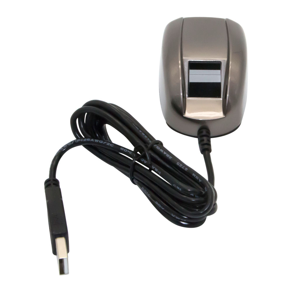 Tragbares Mini-Lesegerät für biometrische Mikro-USB-Fingerabdruckauthentifizierung für den PC
