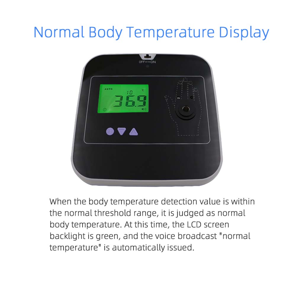 Digitaler Palm-Temperaturscanner