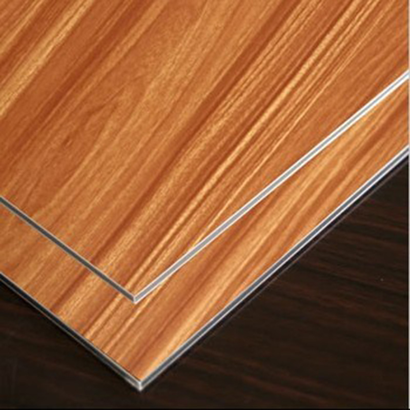 Beschichtetes Aluminium für Außen-Aluminium-Verbundplatten-Holzverkleidung ACP
